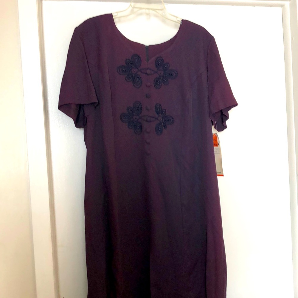 NWT Purple dress. 18WP